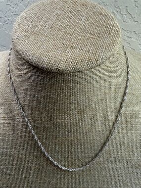 Classic Silver Rope Chain Necklace - Women's Jewelry sterling 925